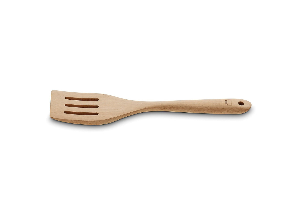 Spatule Calla - En bois perforé 30,5 cm - KE 125935 - Kela Keuken