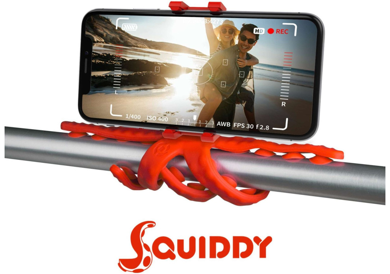 Support Squiddy Mini - Flexible et coloré - CE 741466 - Celly