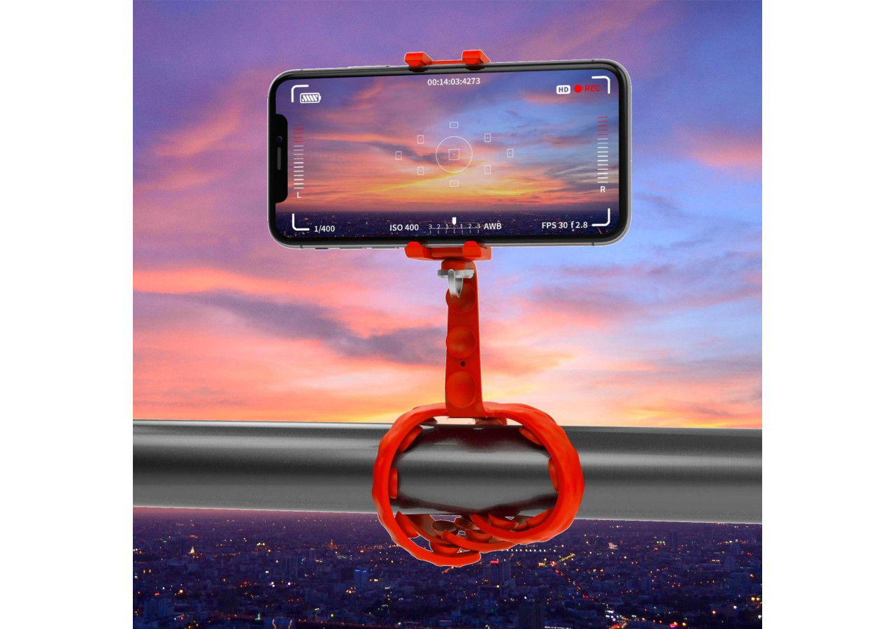 Support Squiddy Mini - Flexible et coloré - CE 741466 - Celly