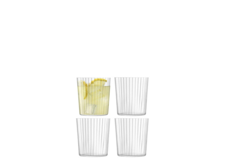 Verres Tumbler Gio Line - Set de 4, 390 ml en verre soufflé - LS 569364 - L.S.A.