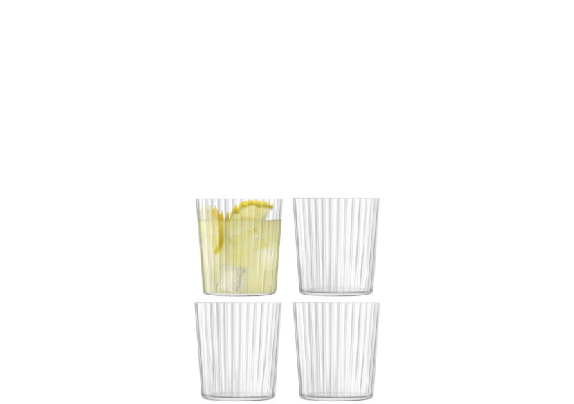 Verres Tumbler Gio Line - Set de 4, 390 ml en verre soufflé - LS 569364 - L.S.A.