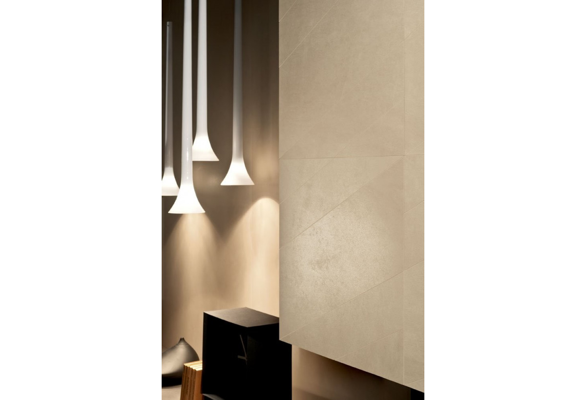 Mosaïque diagonale murale grès cérame Expérience - Panaria : Confort'Mat