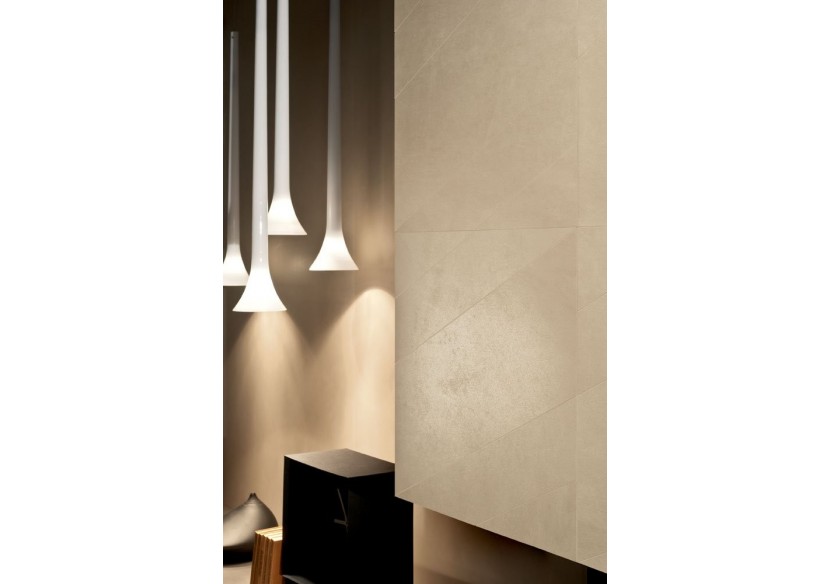 Mosaïque diagonale murale grès cérame Expérience - Panaria : Confort'Mat