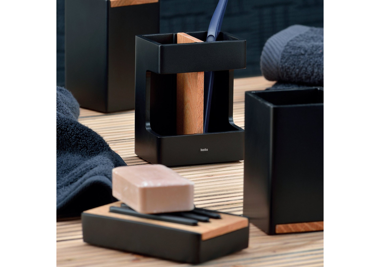 Distributeur de savon Cube - 300 ml, design moderne - KE 236891 - Kela Badkamer