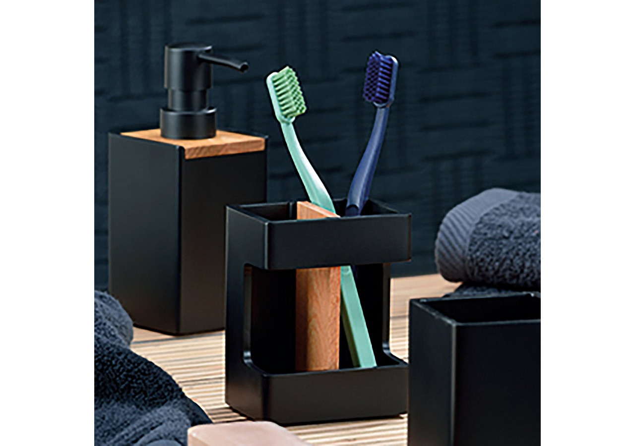 Distributeur de savon Cube - 300 ml, design moderne - KE 236891 - Kela Badkamer