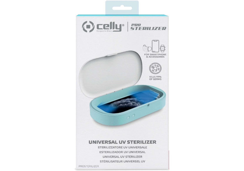 Stérilisateur UV ProSterilizer - Élimine 99% des bactéries - CE 759874 - Celly