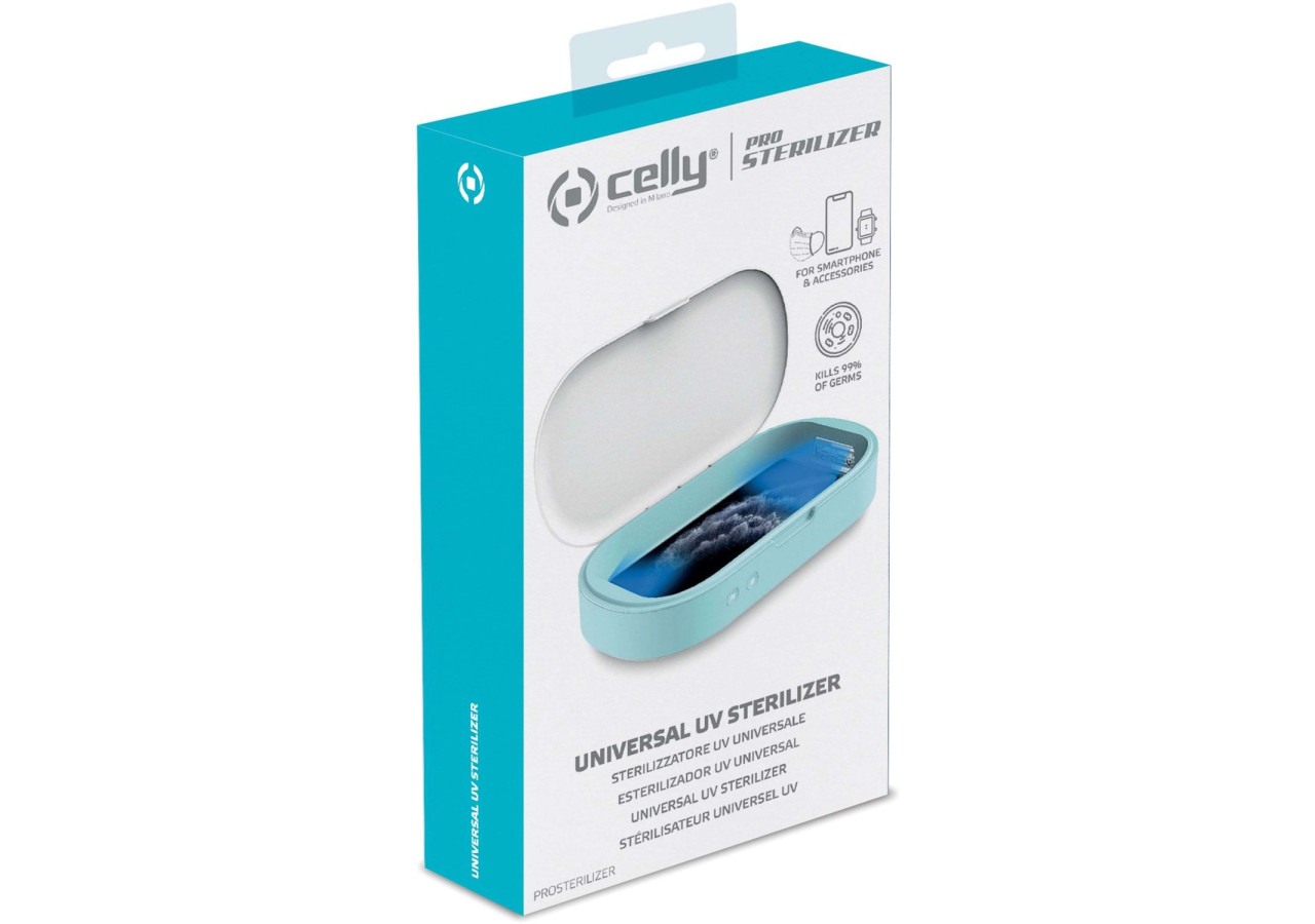 Stérilisateur UV ProSterilizer - Élimine 99% des bactéries - CE 759874 - Celly