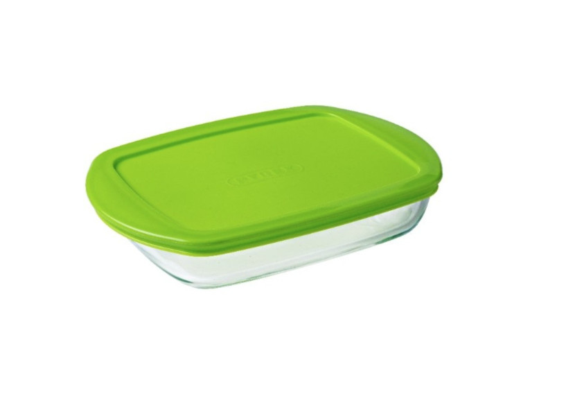 Plat Cook & Store - Rectangulaire 1,6 litre avec couvercle - PY 023078 - Pyrex
