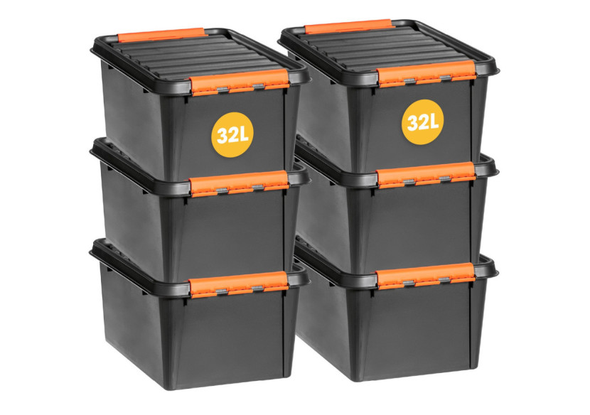 Boîte de rangement SmartStore Pro 32 L - Résistante et robuste - OR 024755 - Orthex