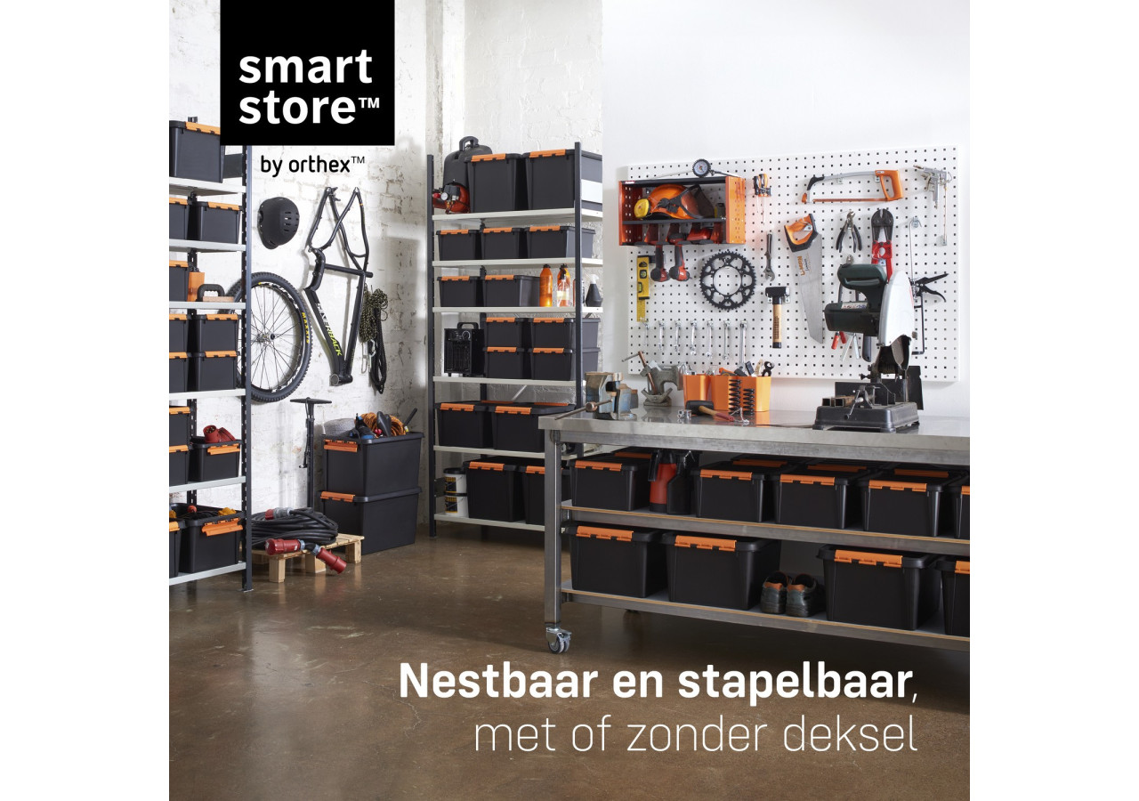 Boîte de rangement SmartStore Pro 32 L - Résistante et robuste - OR 024755 - Orthex