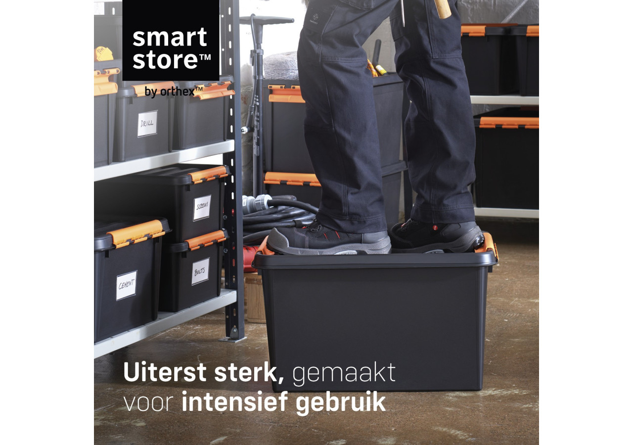 Boîte de rangement SmartStore Pro 32 L - Résistante et robuste - OR 024755 - Orthex