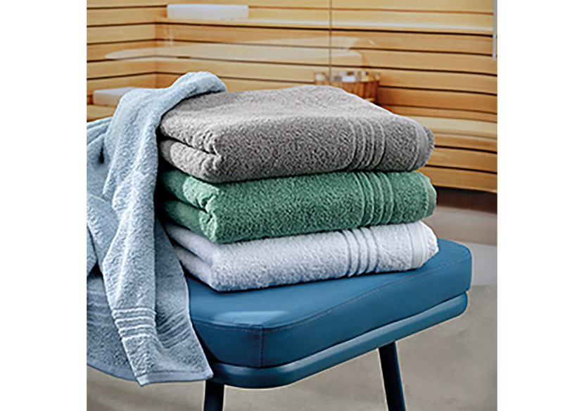 Serviette de bain Leonora 90x200 cm - Douceur 100% coton - KE 234910 - Kela Badkamer Serviette de bain Leonora 90x200 cm - Douceur 100% coton - KE 234910 - Kela Badkamer