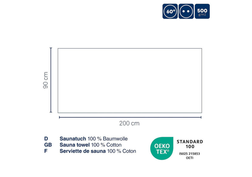 Serviette de bain Leonora 90x200 cm - Douceur 100% coton - KE 234910 - Kela Badkamer Serviette de bain Leonora 90x200 cm - Douceur 100% coton - KE 234910 - Kela Badkamer