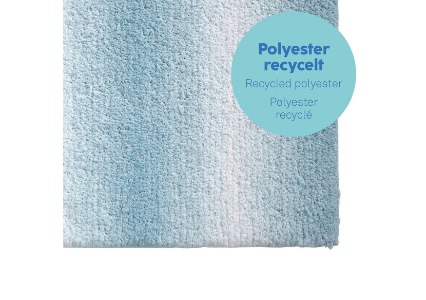 Tapis de bain Ombre - 80 x 50 cm en polyester recyclé - KE 235696 - Kela Badkamer Tapis de bain Ombre - 80 x 50 cm en polyester recyclé - KE 235696 - Kela Badkamer