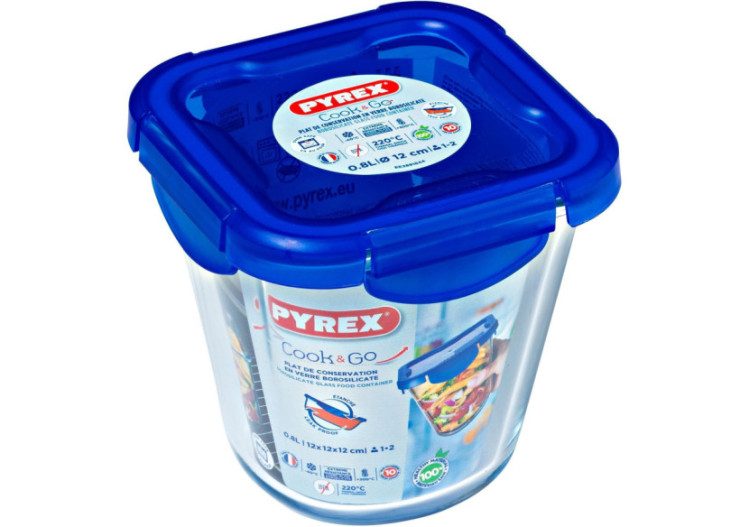 Plat Cook & Go - Récipient haut en verre borosilicate de 0,8 L - PY 277976 - Pyrex 2