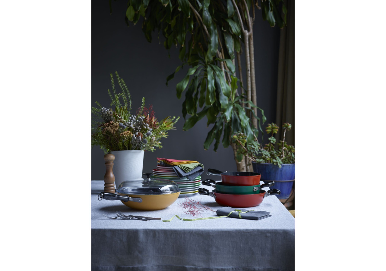 Poêle Vintage Sambonet - 24 cm avec couvercle - SA 069512 - Sambonet