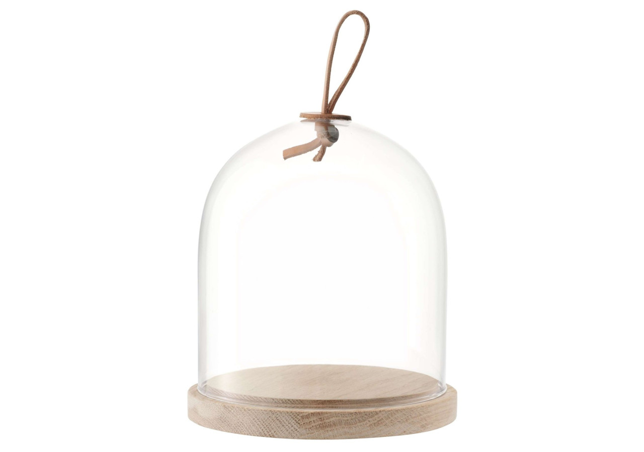 Plateau de Service Ivalo - 15 cm avec cloche en verre élégante - LS 510540 - L.S.A.