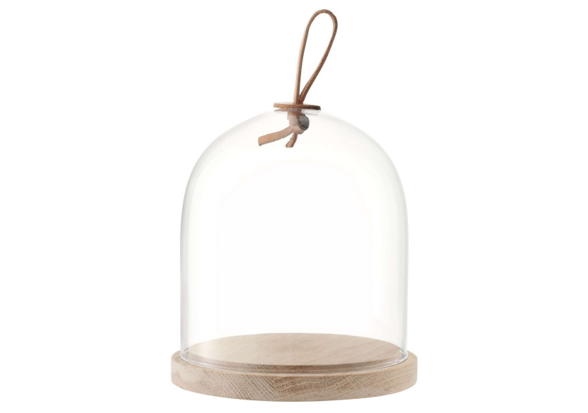 Plateau de Service Ivalo - 15 cm avec cloche en verre élégante - LS 510540 - L.S.A.