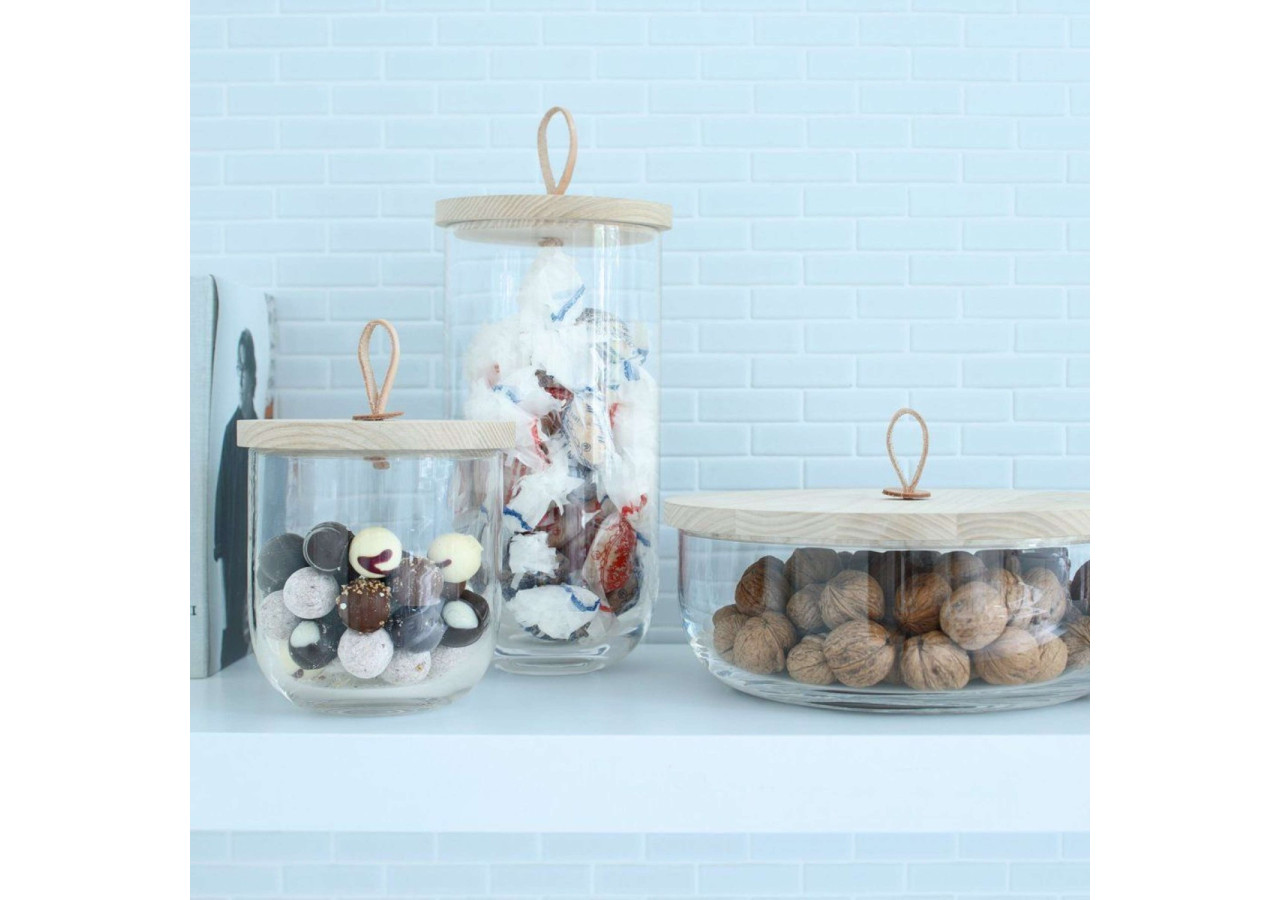 Plateau de Service Ivalo - 15 cm avec cloche en verre élégante - LS 510540 - L.S.A.