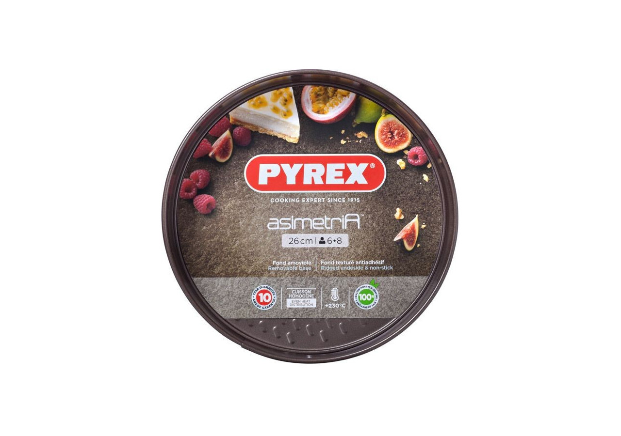 Moule à Gâteau Asimetria - 26 cm avec revêtement anti-adhésif - PY 267533 - Pyrex