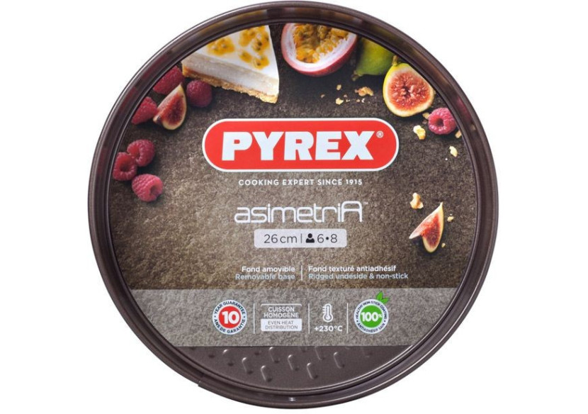 Moule à Gâteau Asimetria - 26 cm avec revêtement anti-adhésif - PY 267533 - Pyrex