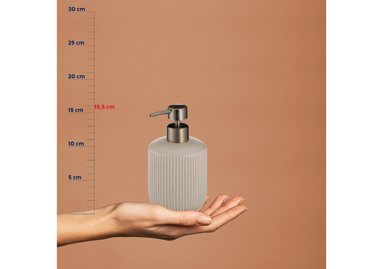 Distributeur de Savon Adele - Design élégant en céramique - KE 237409 - Kela Badkamer