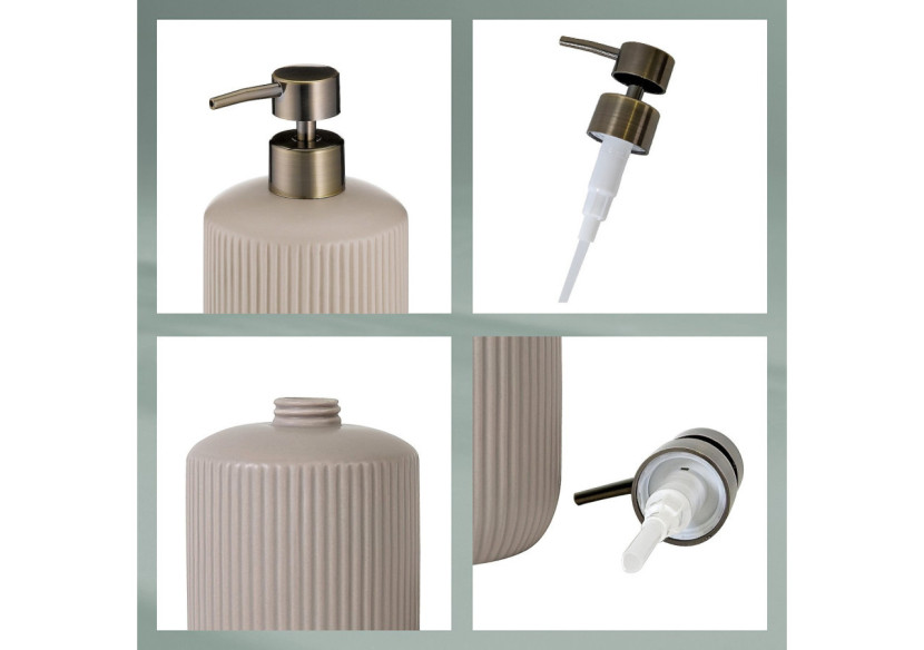 Distributeur de Savon Adele - Design élégant en céramique - KE 237409 - Kela Badkamer Distributeur de Savon Adele - Design élégant en céramique - KE 237409 - Kela Badkamer