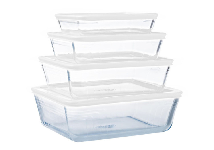 Plat Cook & Freeze - Rectangulaire 25x19 cm avec couvercle - PY 000728 - Pyrex 2