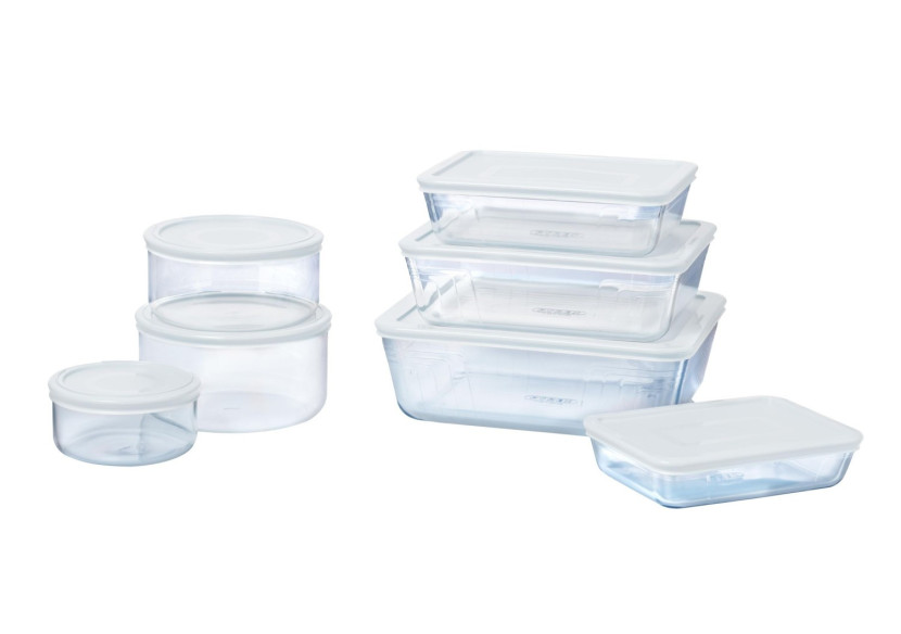 Plat Cook & Freeze - Rectangulaire 25x19 cm avec couvercle - PY 000728 - Pyrex