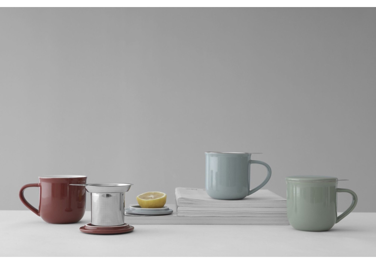 Tasse à thé Minima - Élégance moderne avec filtre en acier inoxydable - VI 814404 - Viva