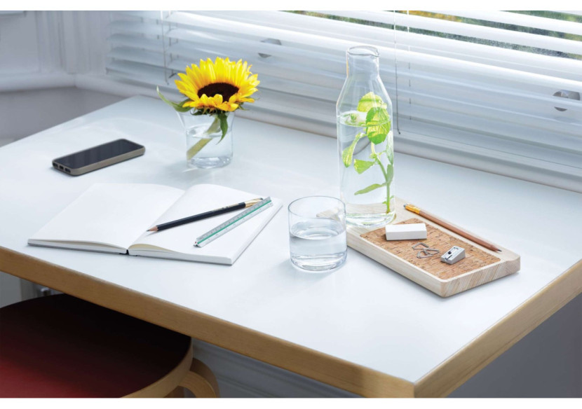 Set d'organisation de bureau L.S.A. - Plateau et carafe pratiques de 28 cm - LS 576386 - L.S.A. Set d'organisation de bureau L.S.A. - Plateau et carafe pratiques de 28 cm - LS 576386 - L.S.A.