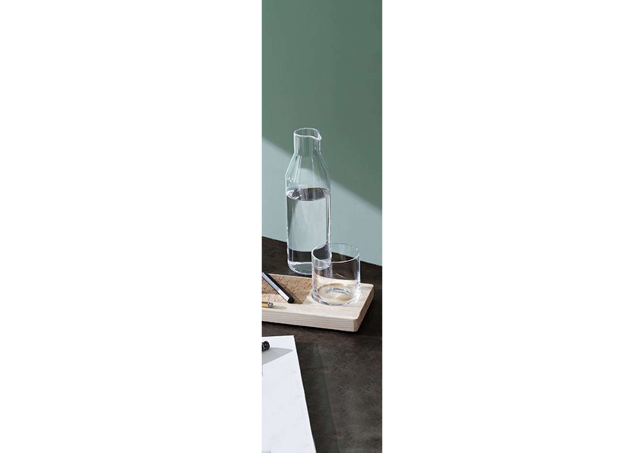 Set d'organisation de bureau L.S.A. - Plateau et carafe pratiques de 28 cm - LS 576386 - L.S.A.