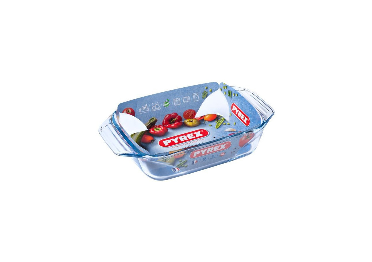 Plat à four Irresistible Pyrex - Résistant et pratique de 1,4 litre - PY 268592 - Pyrex