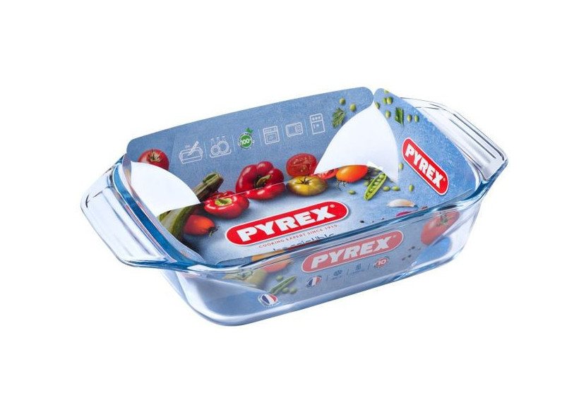 Plat à four Irresistible Pyrex - Résistant et pratique de 1,4 litre - PY 268592 - Pyrex