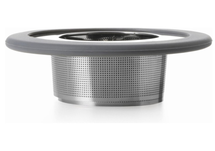 Infuseur à thé pliable - Acier inoxydable et silicone, 9.8x9.8x3 cm - VI 725335 - Viva