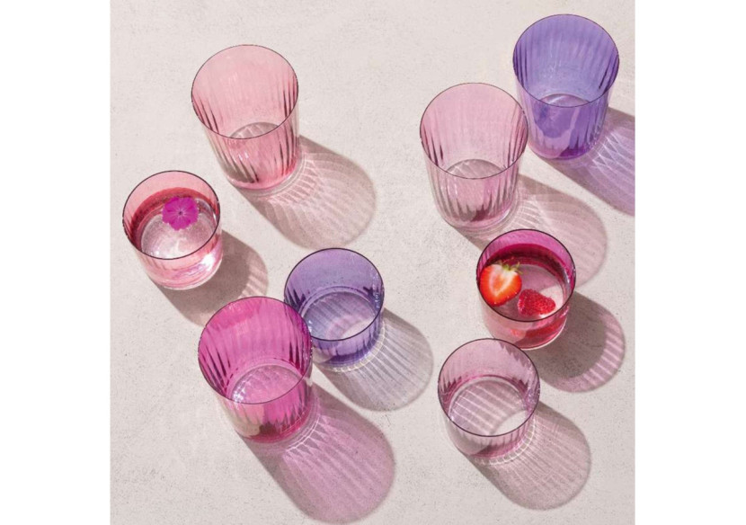 Set de 4 Verres Tumbler Gems - 560 ml, assortis - LS 568602 - L.S.A. Set de 4 Verres Tumbler Gems - 560 ml, assortis - LS 568602 - L.S.A.