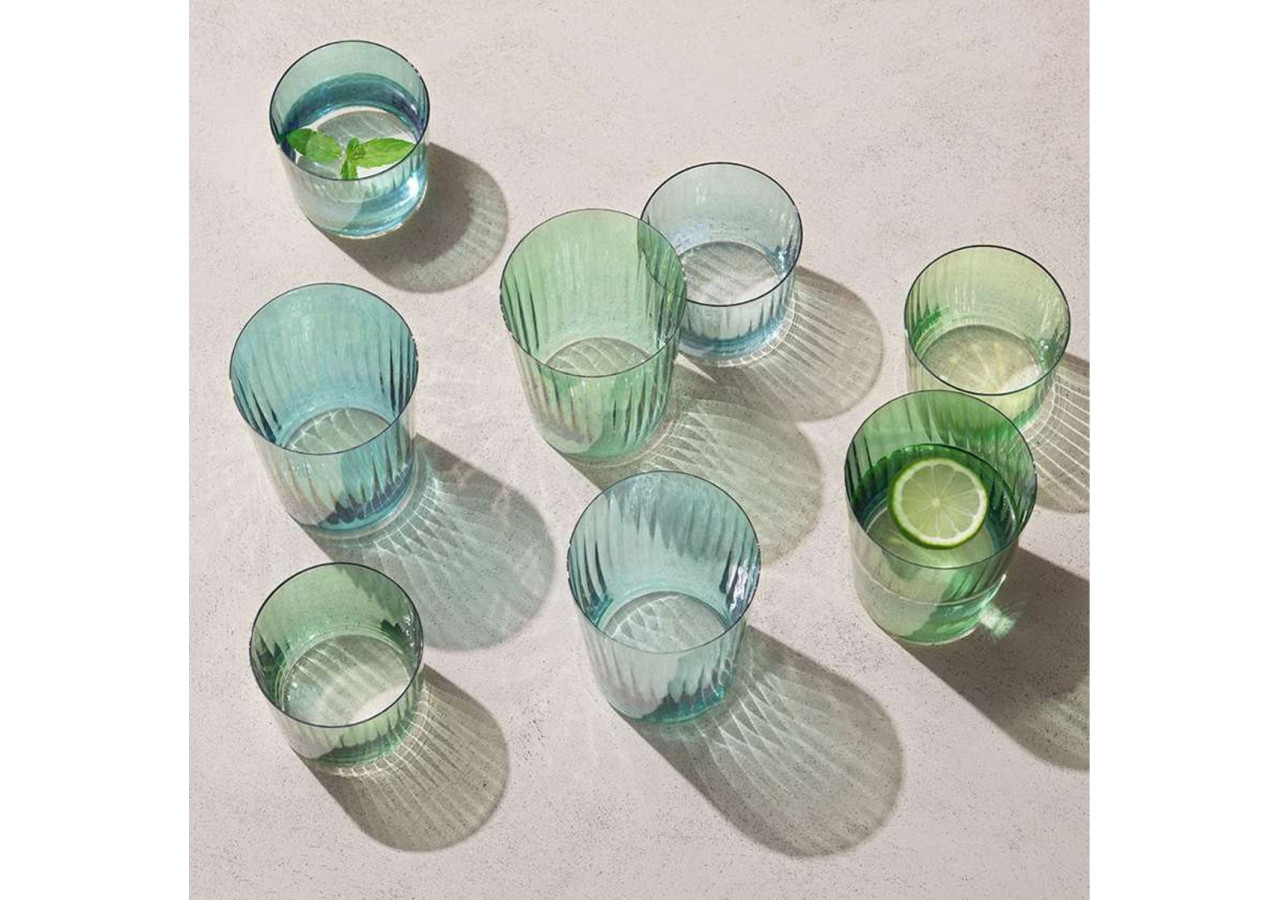 Set de 4 Verres Tumbler Gems - 560 ml, assortis - LS 568602 - L.S.A.