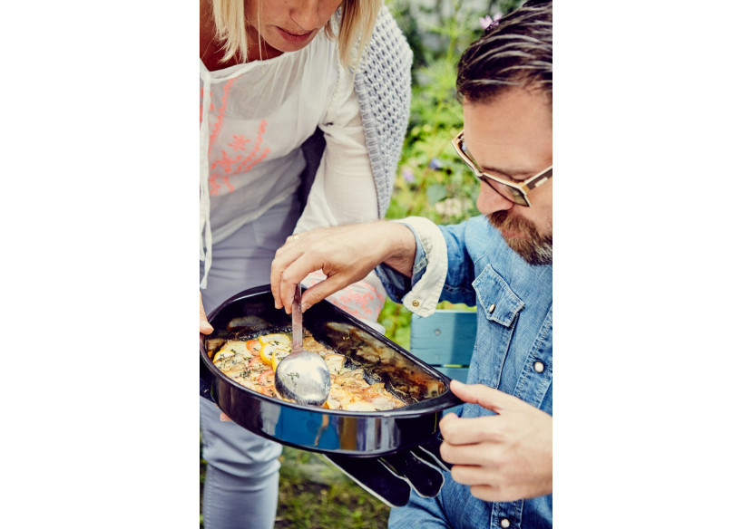 Set de cuisson BBQ Halve Maan - 2 pièces - OC 011130 - Outdoor Chef