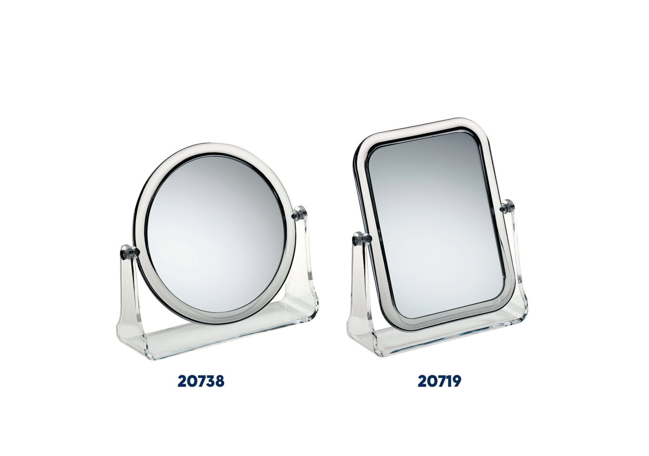 Miroir FIONA - 21 cm, rectangulaire avec grossissement - KE 207198 - Kela Badkamer