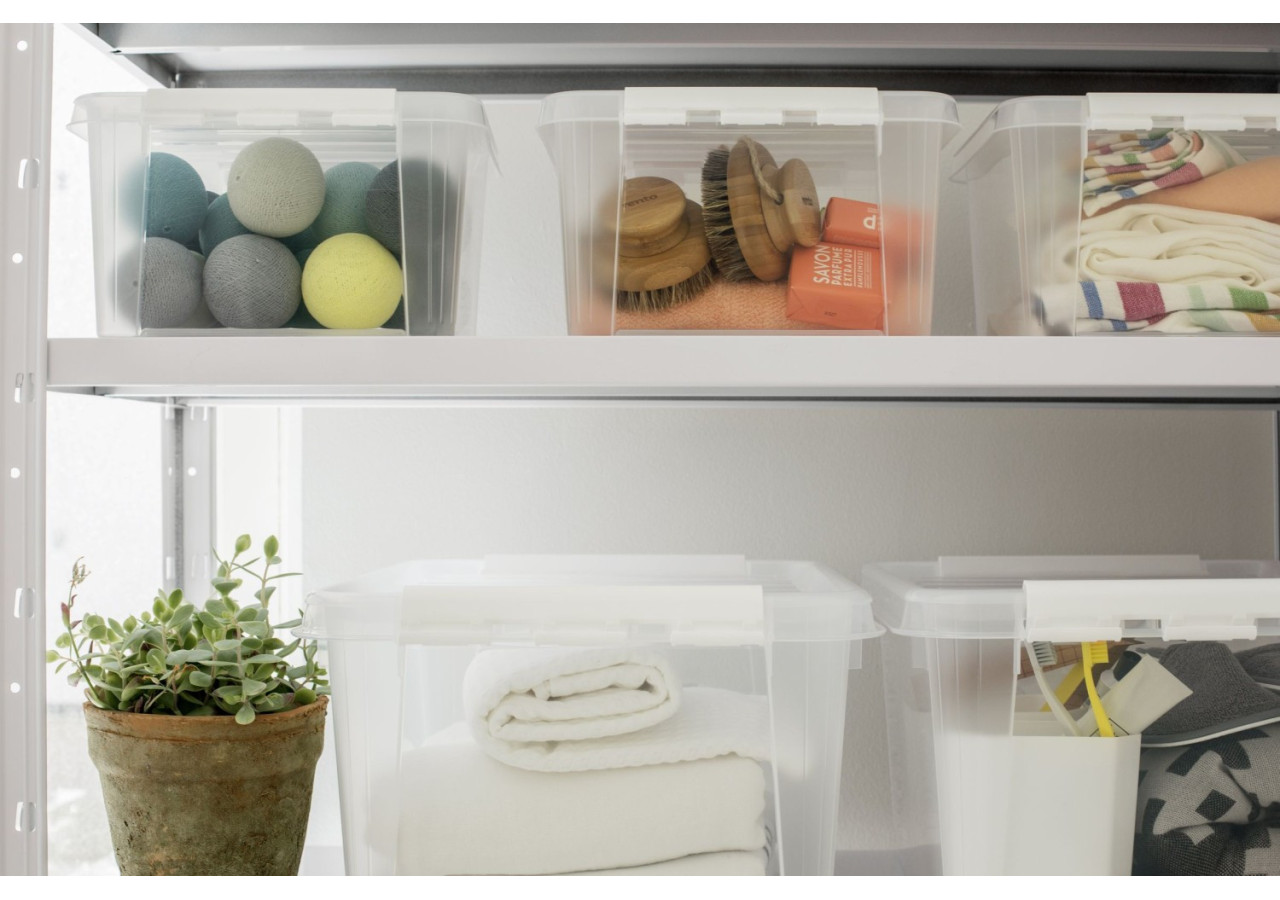 Boîte de rangement SmartStore Classic - 1.5L, transparent - OR 084872 - Orthex