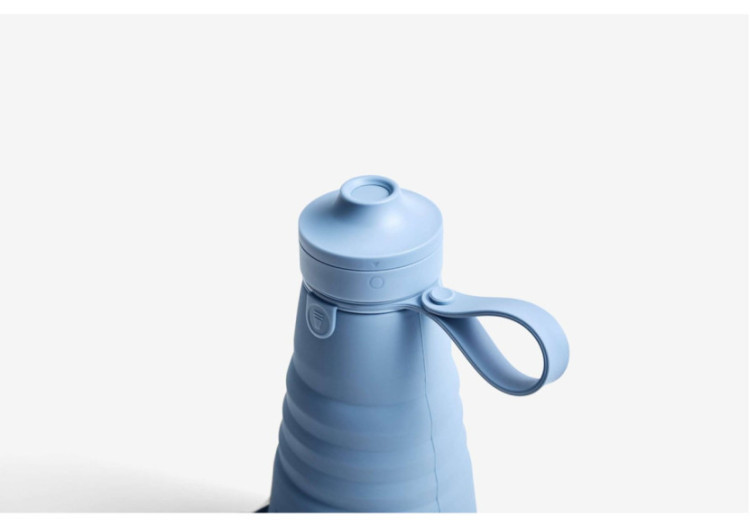 Bouteille de Sport Stojo - 590 ml en Acier Inoxydable et Pliable - ST 130172 - Stojo 2