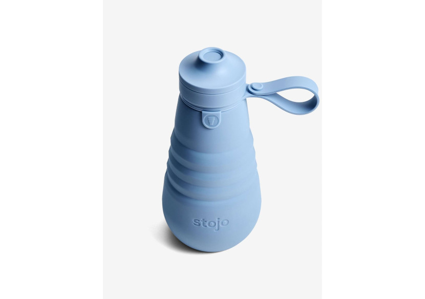 Bouteille de Sport Stojo - 590 ml en Acier Inoxydable et Pliable - ST 130172 - Stojo