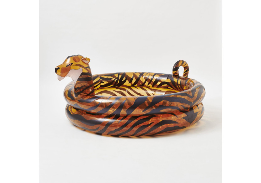 Piscine Gonflable Tully le Tigre - Amusement Aquatique pour Enfants - SL 055571 - Sunnylife