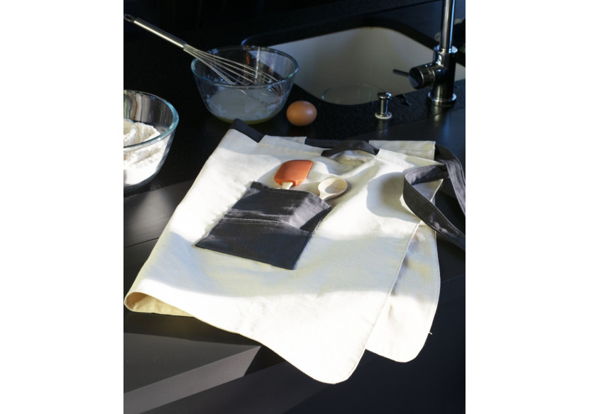 Tablier en Coton Bio - Style Élégant et Pratique - PE 815619 - Pebbly