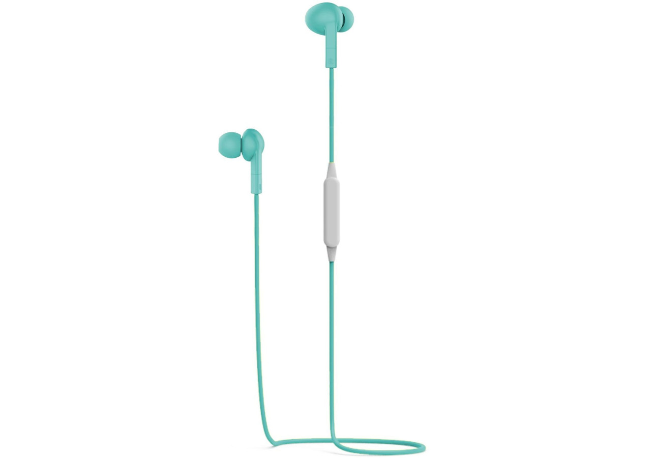 Écouteurs In-Ear Pantone - Bluetooth Stéréo, Vert, Confortables et Pratiques - CE 361825 - Celly