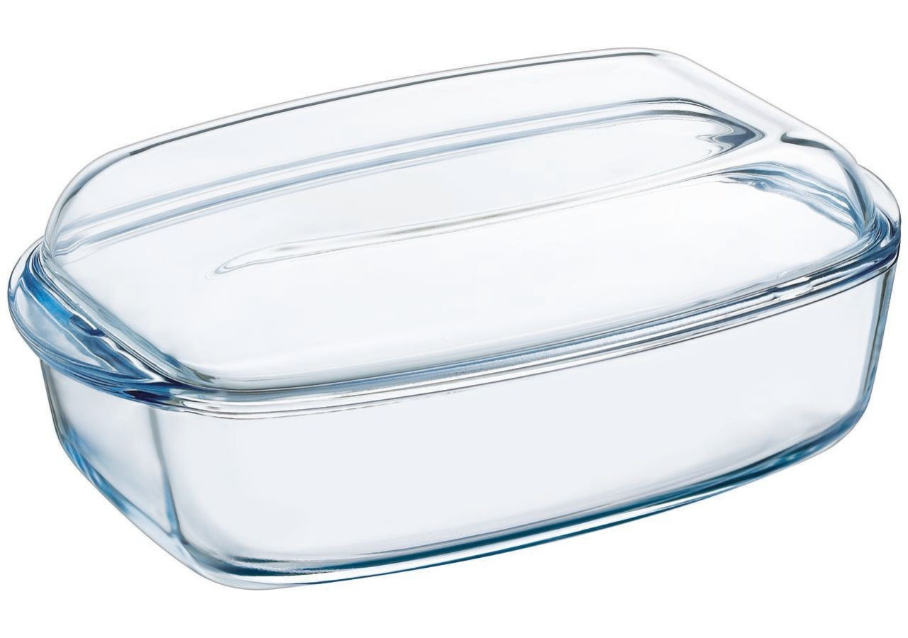 Plat Rectangulaire Essentials avec Couvercle - 4,5 L, Pyrex - PY 269667 - Pyrex