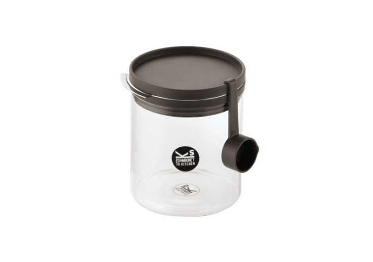 Pot de Stockage avec Cuillère - 75 cl en acier inoxydable - SA 916885 - Sambonet