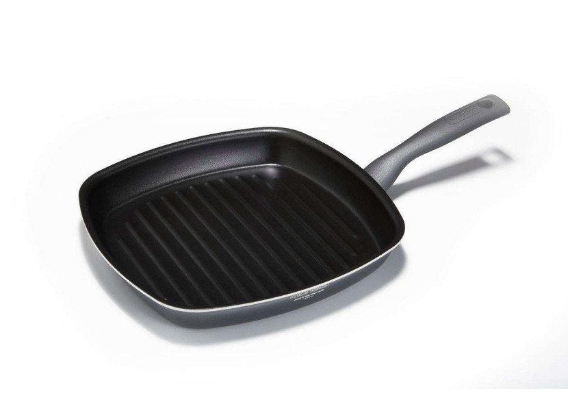 Poêle à Griller Eden - 28 x 28 cm en aluminium recyclé - MN 176531 - Moneta Poêle à Griller Eden - 28 x 28 cm en aluminium recyclé - MN 176531 - Moneta