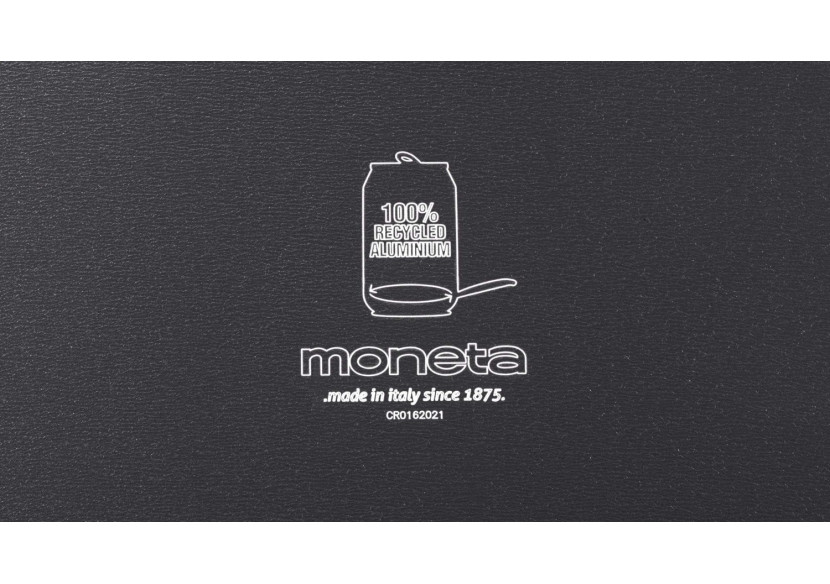 Poêle à Griller Eden - 28 x 28 cm en aluminium recyclé - MN 176531 - Moneta Poêle à Griller Eden - 28 x 28 cm en aluminium recyclé - MN 176531 - Moneta