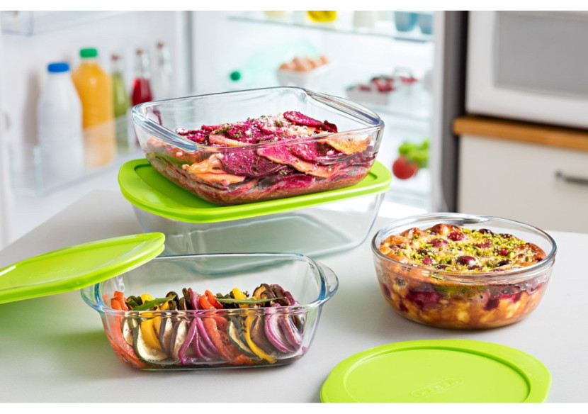 Plat Rond Cook & Store - 0,35 litre en verre borosilicate - PY 020053 - Pyrex